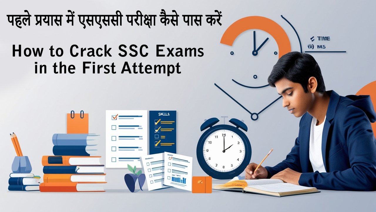 How to Crack SSC Exams in the First Attempt पहले प्रयास में एसएससी परीक्षा कैसे पास करें